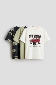 H&M 3-pack Printed T-shirts
