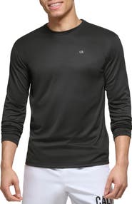 Calvin Klein Long Sleeve Moisture Wicking Top