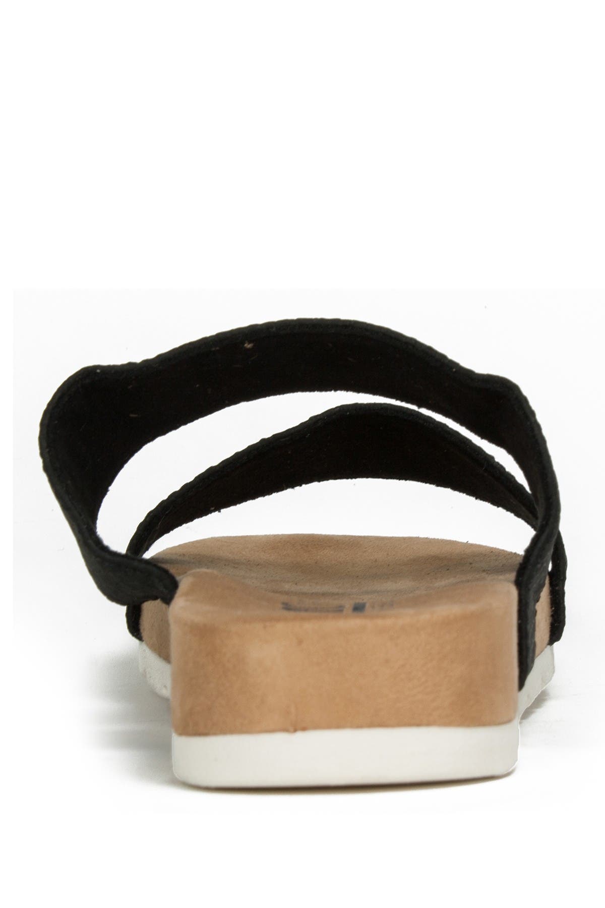 CLIFFS BY WHITE MOUNTAIN Tahlie Slide Sandal, Alternate, color, Black/Es-Print