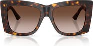 Jimmy Choo 54mm Gradient Square Sunglasses