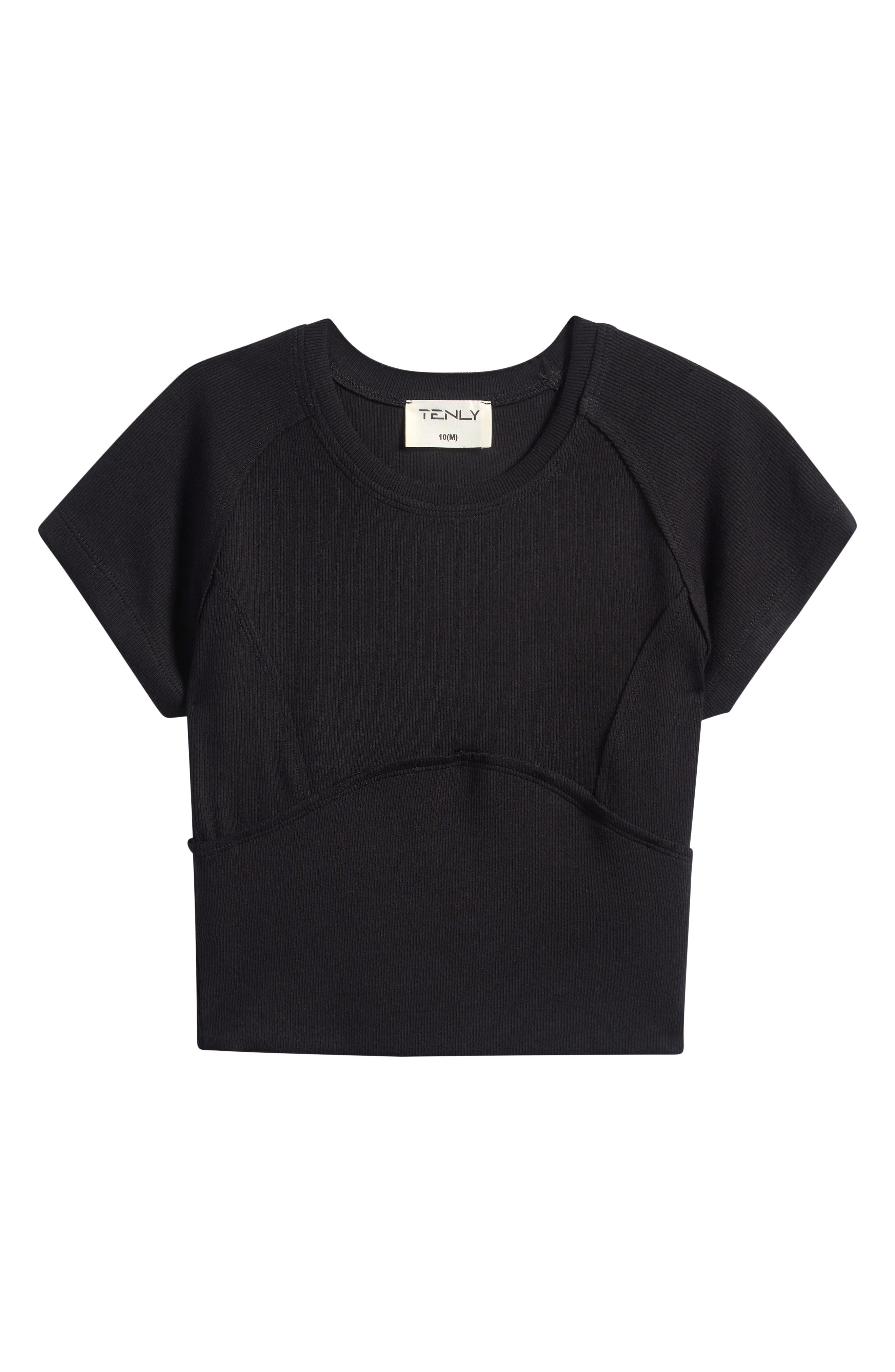Kids' Rib Lapped Seam T-Shirt