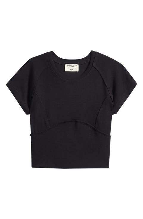 Kids' Rib Lapped Seam T-Shirt (Big Kid)