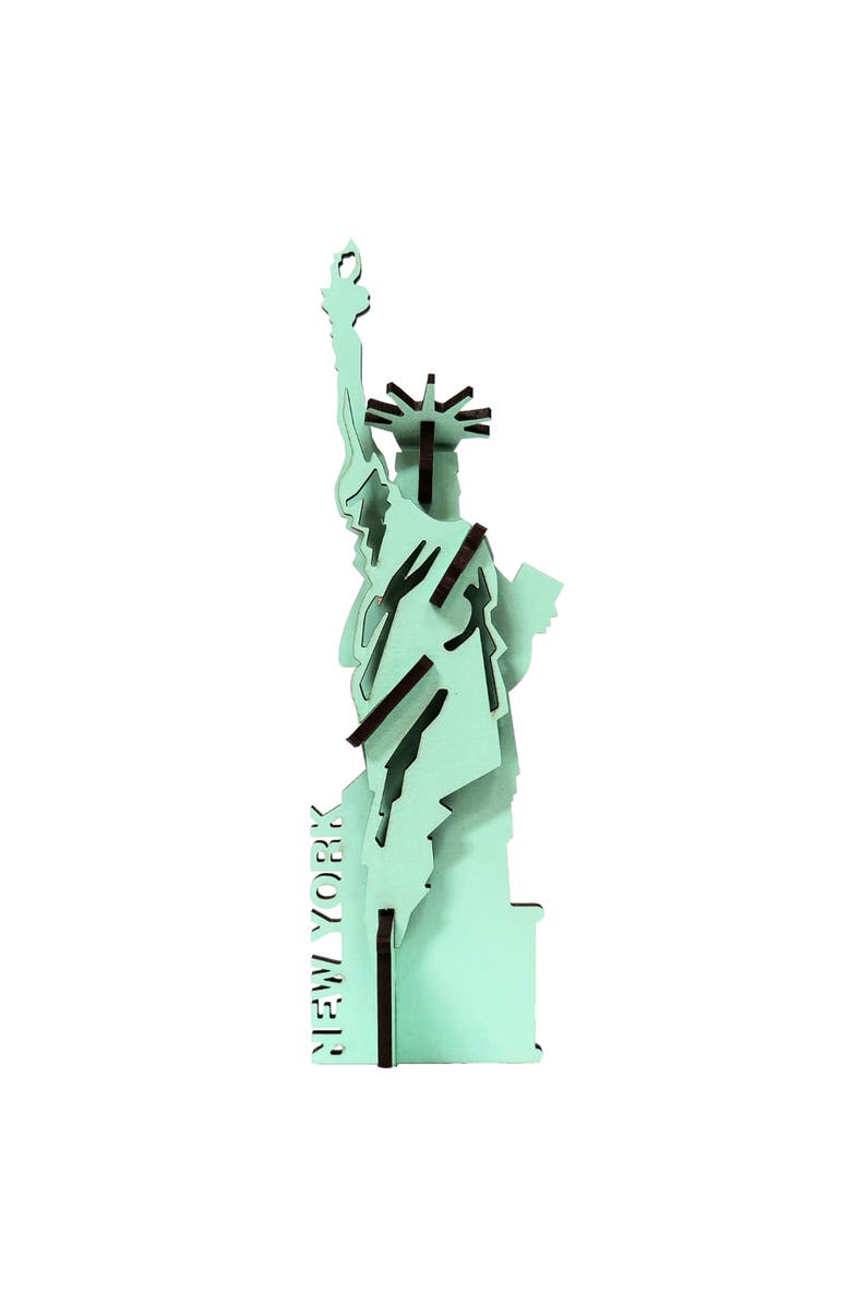 Little 
Wood Woodlet Statue of Liberty 3D Puzzle Kit, Ages 6+, Alternate, color, Multicolored