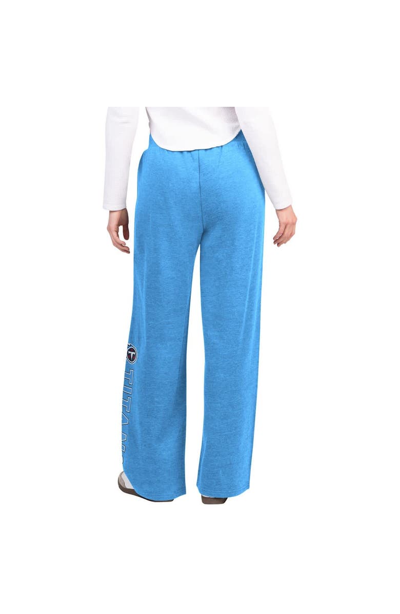 G-III 4HER BY CARL BANKS Women's G-III 4Her by Carl Banks Light Blue Tennessee Titans Field Sweatpants, Alternate, color, Light Blue