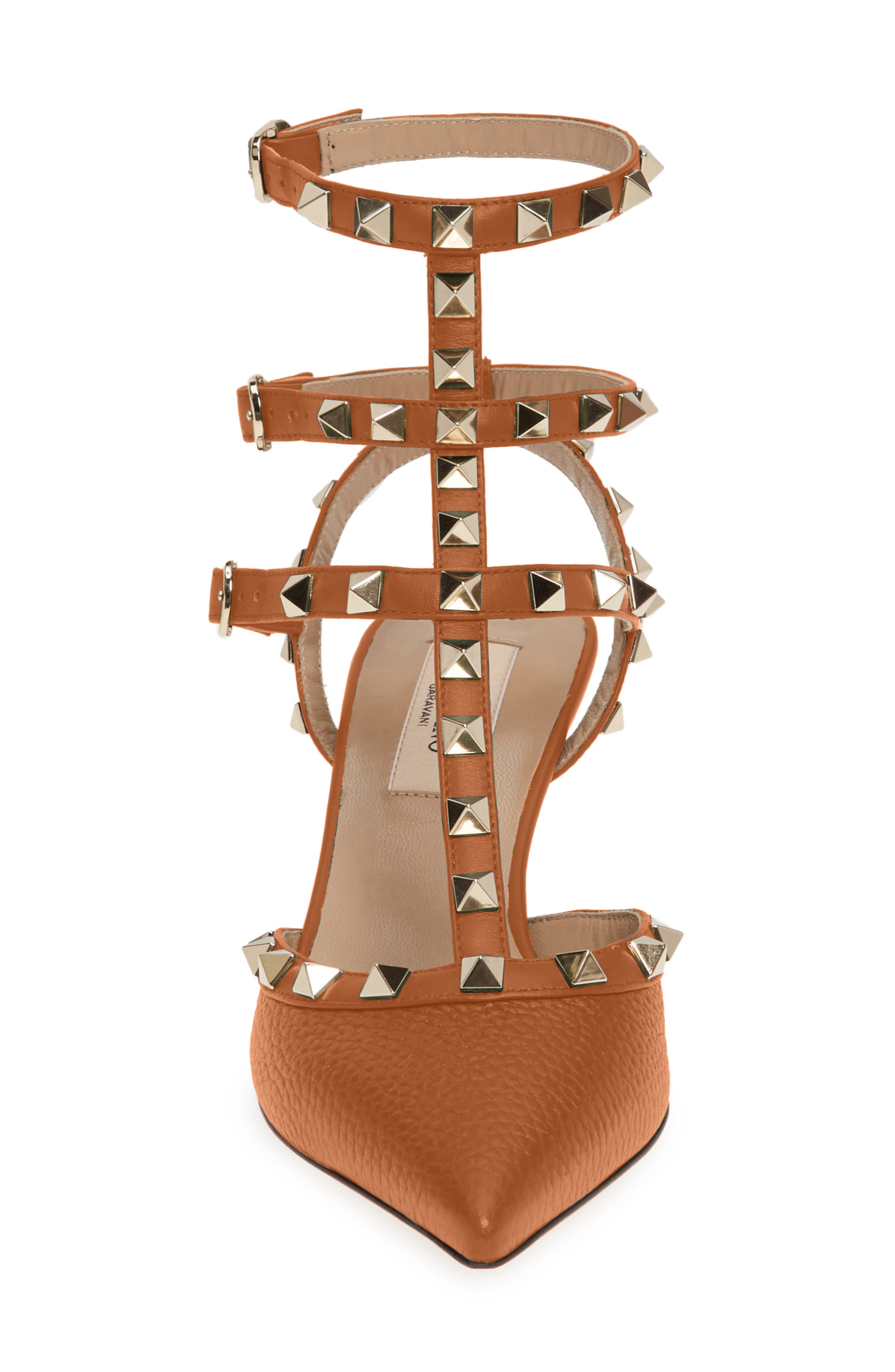 Valentino Garavani Rockstud Pointy Toe Pump, Alternate, color, 