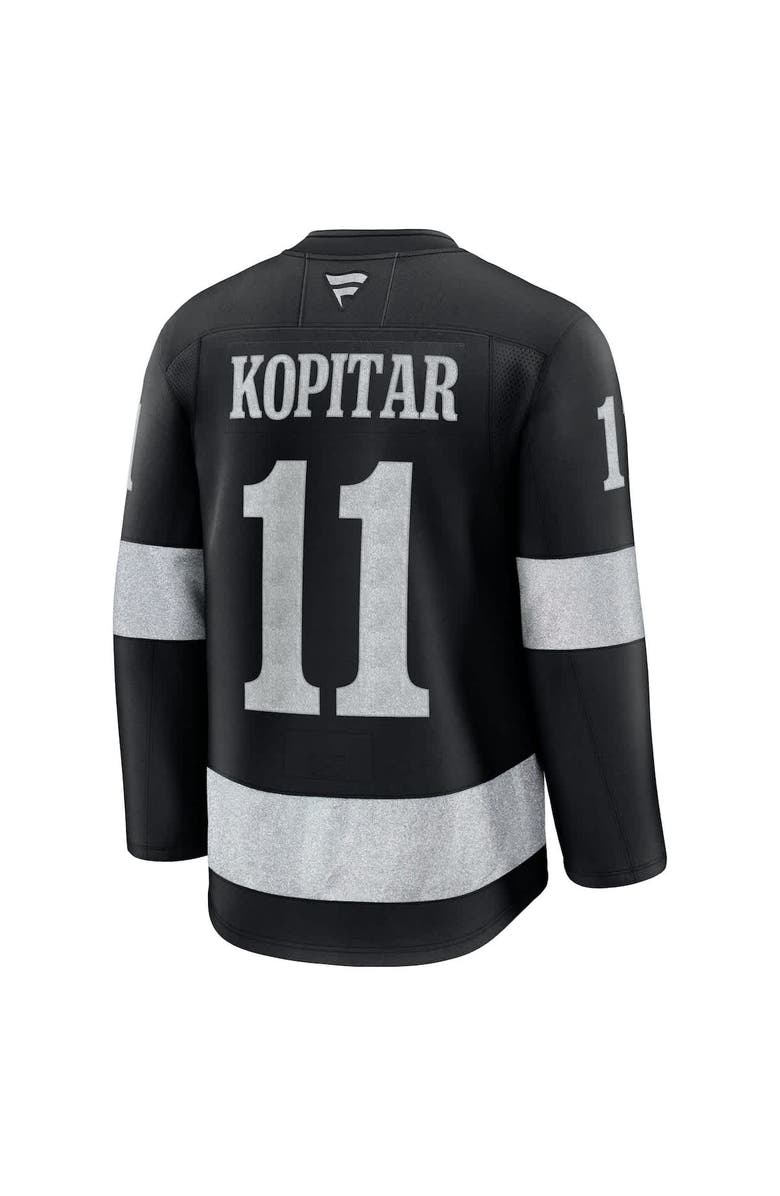 FANATICS Men's Fanatics Anze Kopitar Black Los Angeles Kings Alternate Premium Jersey, Alternate, color, Black