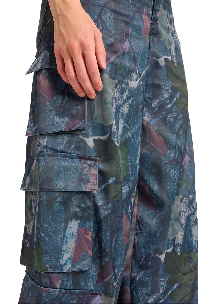 adidas Satin Cargo Pants, Alternate, color, 