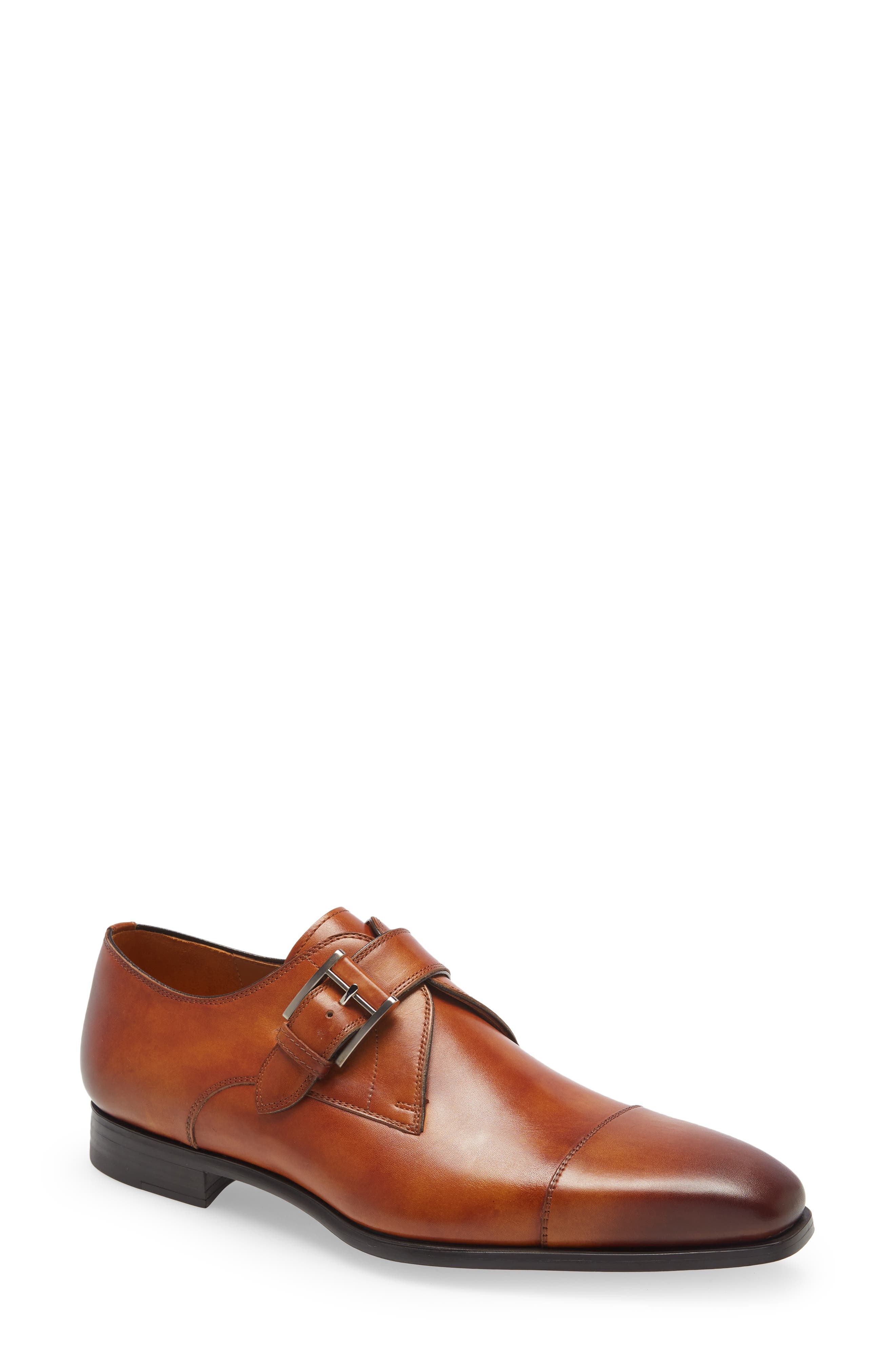 Magnanni Patricio Monk Strap Loafer, Main, color, 