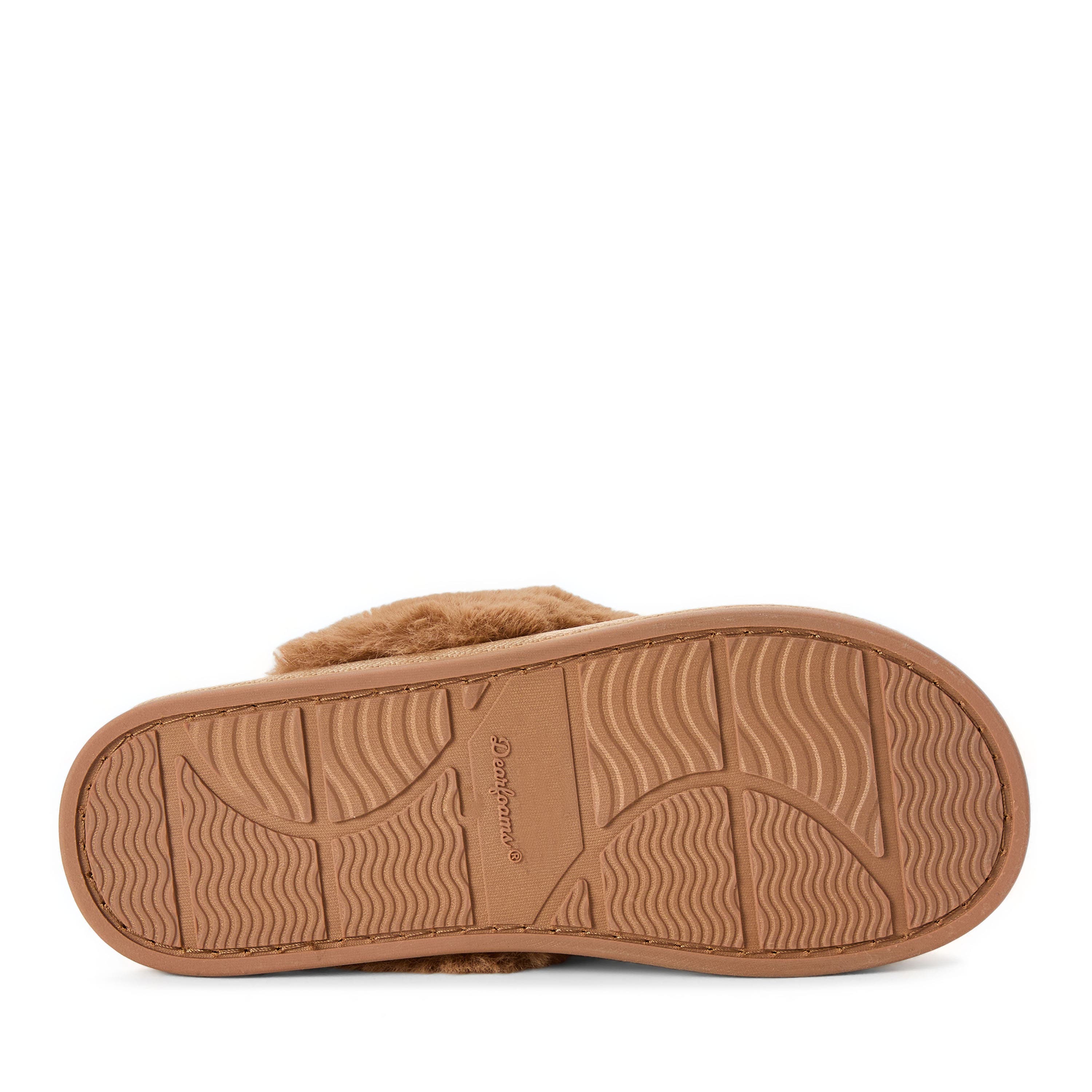 Cozy Holiday Scuff Slippers, Alternate, color, DESERT