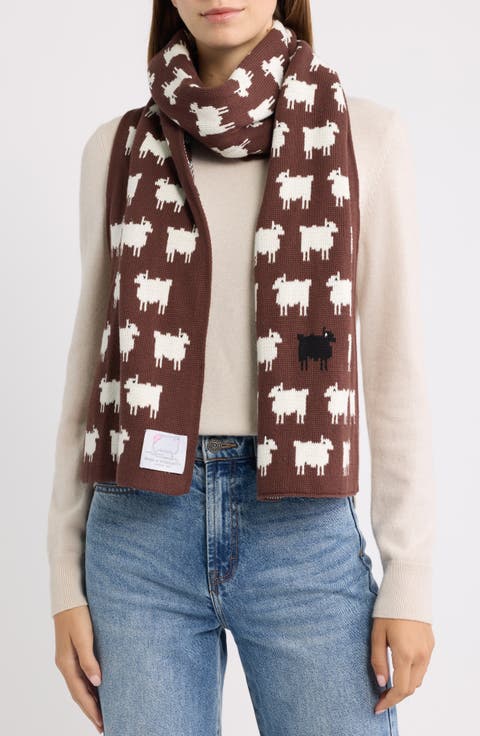 Sheep Cotton Scarf