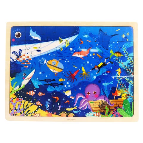 Underwater Kid's Puzzle, 48-Pieces for 3-Years-Old+