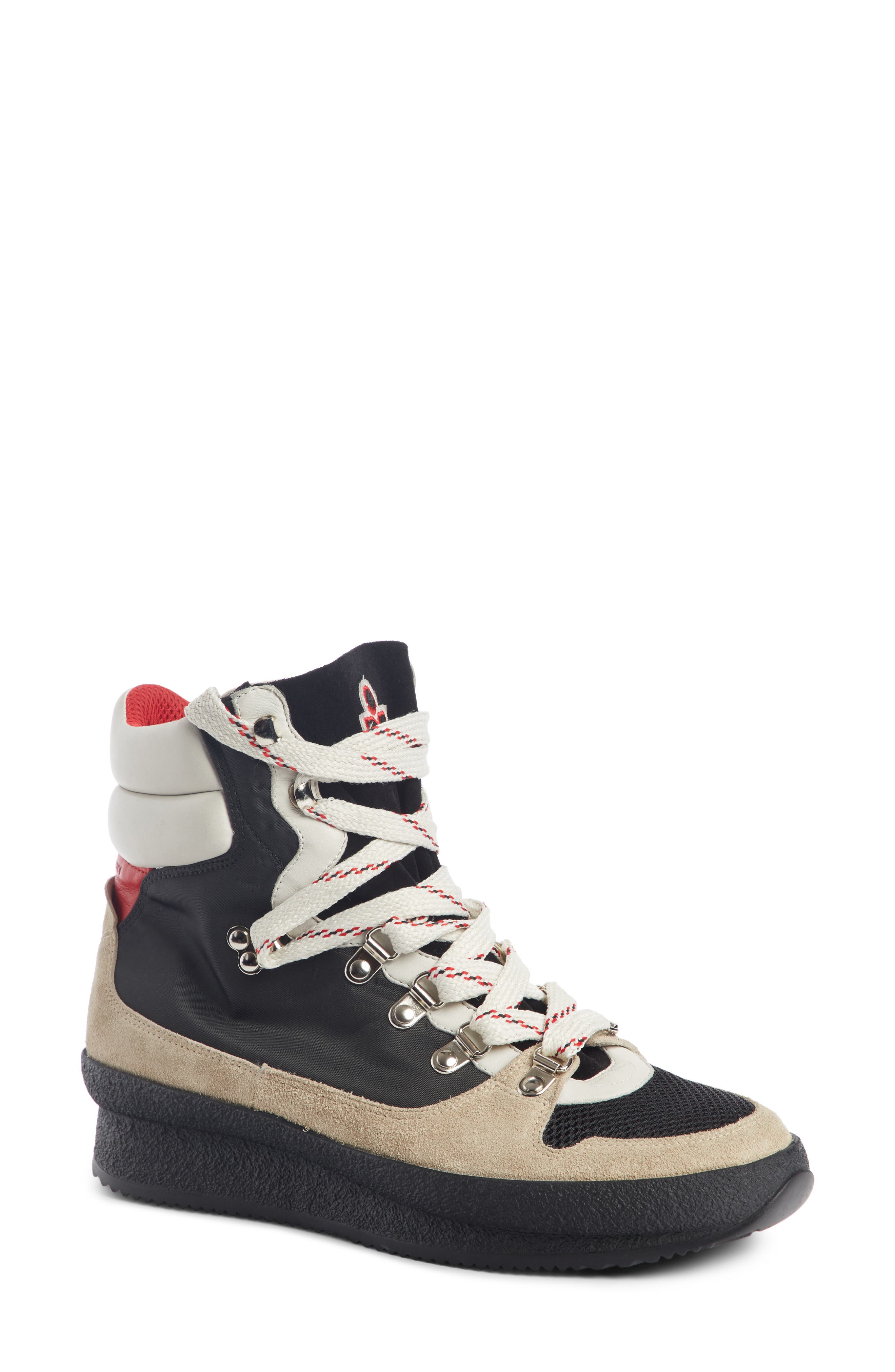 Isabel Marant Brendta High Top Sneaker Boot, Main, color, 
