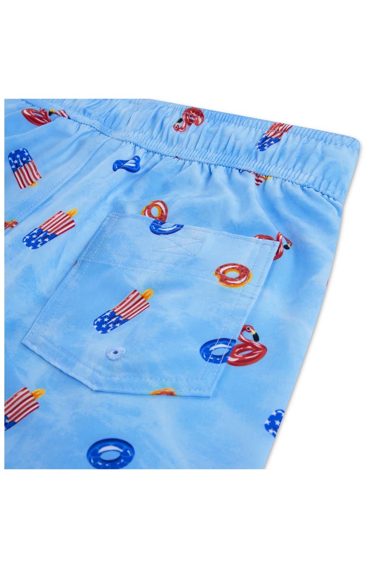 Kids' Core Swim Trunks, Alternate, color, BLISSFUL BLUE