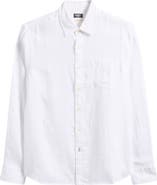 Faherty Laguna Linen Button-Up Shirt