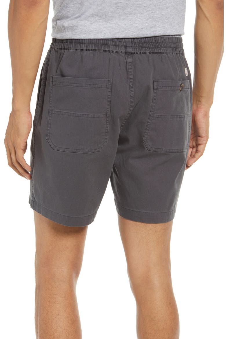 Men's Saturday Shorts, Alternate, color, FADED BLACK