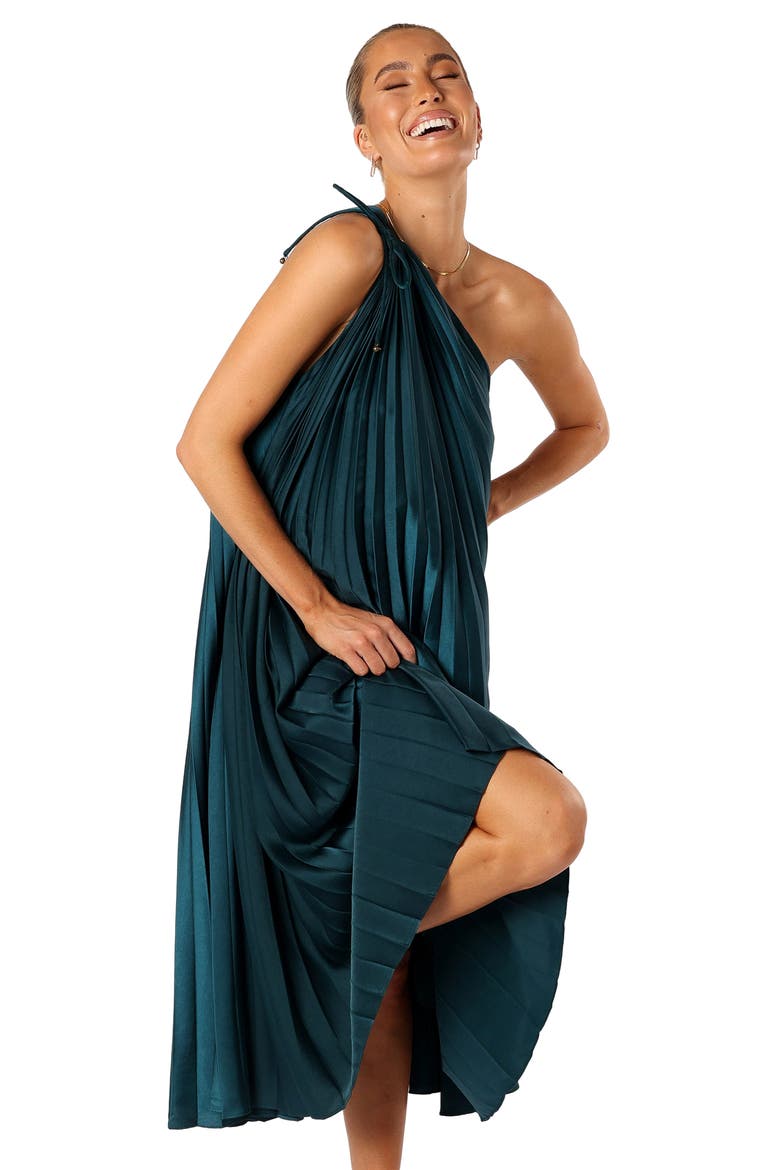 l'agence selena one-shoulder dress LAgence
