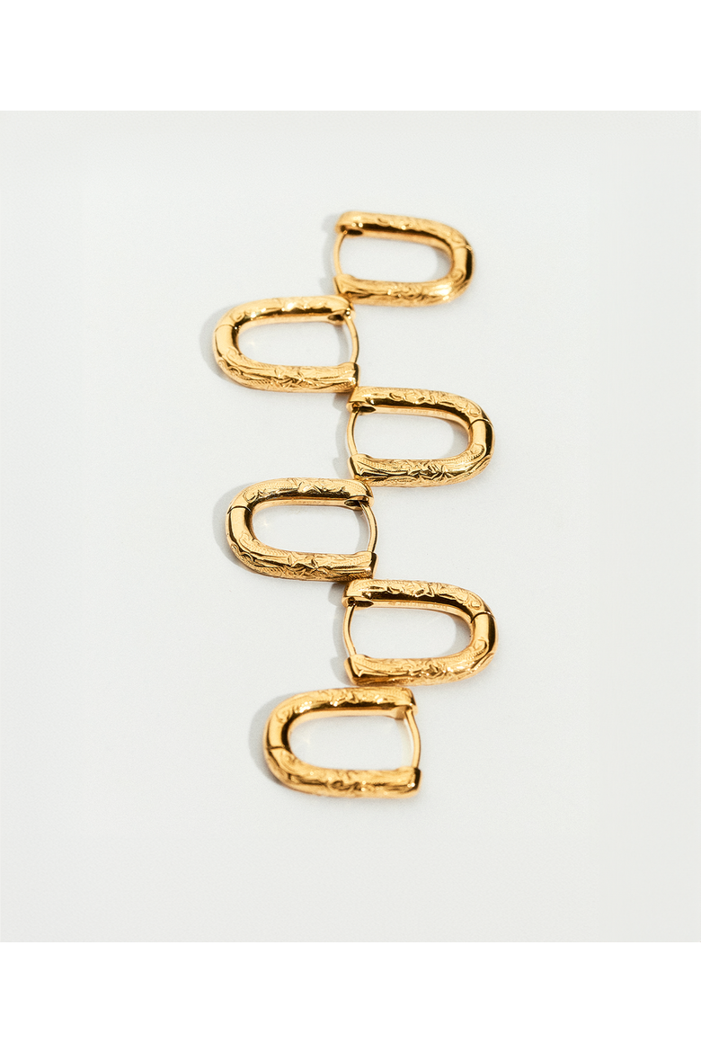 Daphne Amelia Earrings, Alternate, color, Gold