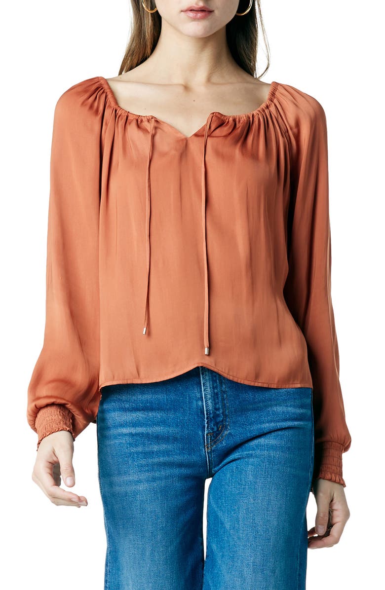 Tart Karleen Top, Main, color, Baked Clay