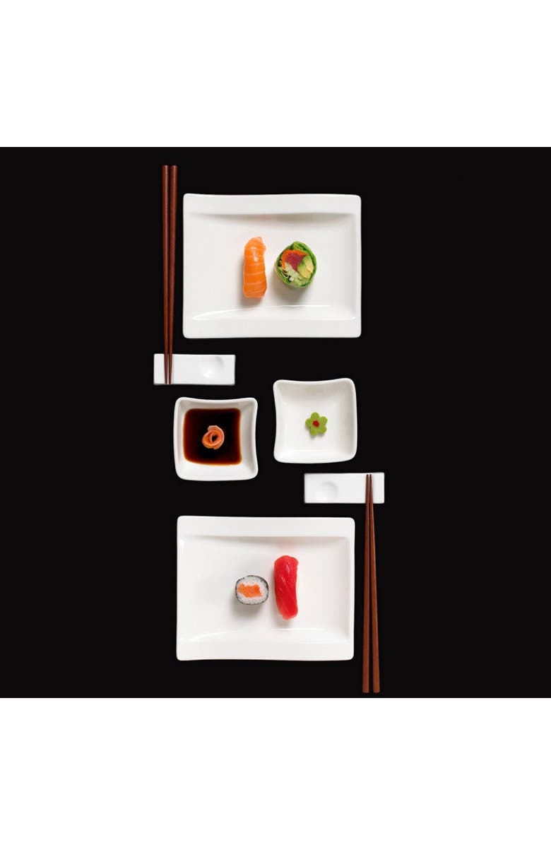 Villeroy 
Boch NewWave Sushi for Two, Alternate, color, White