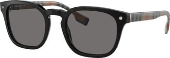 53mm Polarized Square Sunglasses