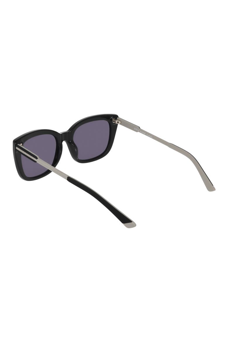 54mm Square Sunglasses, Alternate, color, BLACK