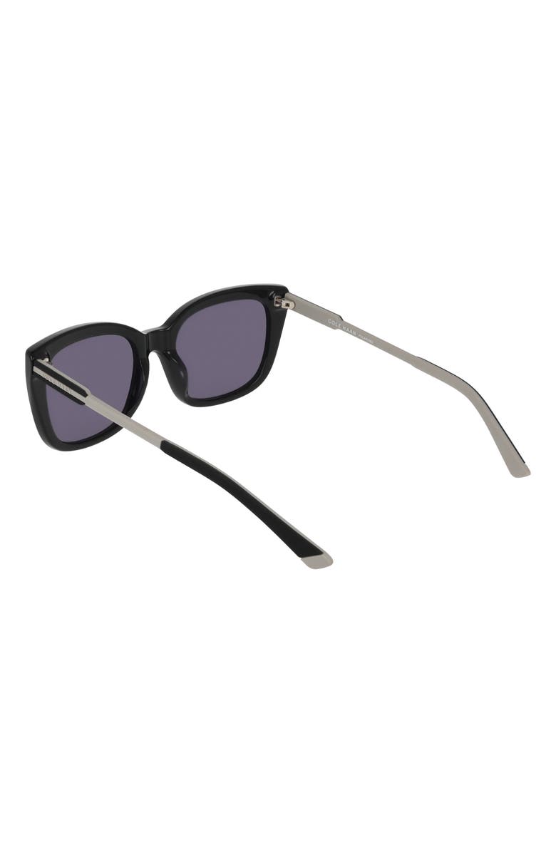 Cole Haan 54mm Square Sunglasses, Alternate, color, Black