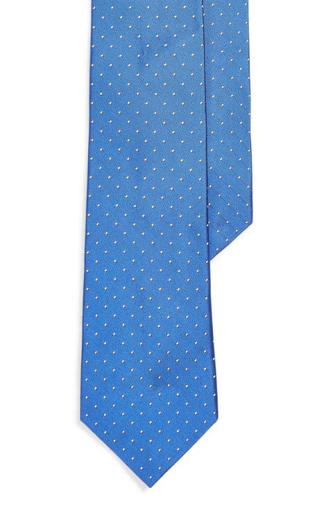 Polka Dot Silk Tie