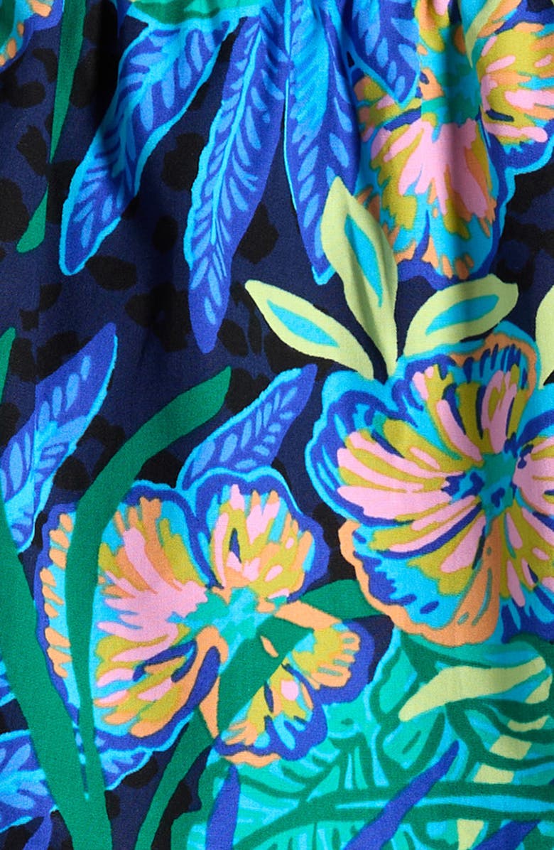 Lilly Pulitzer<sup>®</sup> Kelli Floral Puff Sleeve Cotton Dress & Bloomers, Alternate, color, 