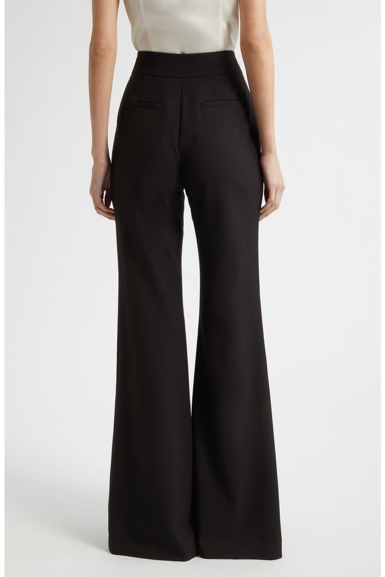 Gaia Flare Pants, Alternate, color, JET