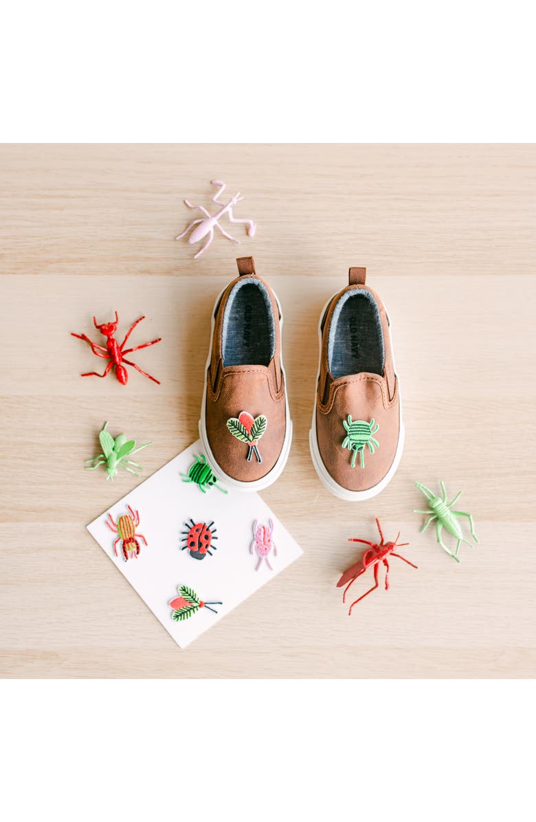 Daydream Society Stick On Patches, Alternate, color, Backyard Bugs Patch Set