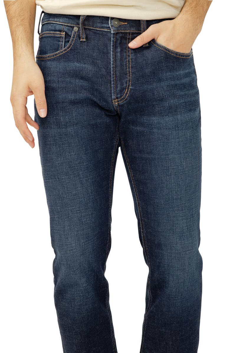 Silver Jeans Co. Allan Straight Leg Jeans, Alternate, color, Regent