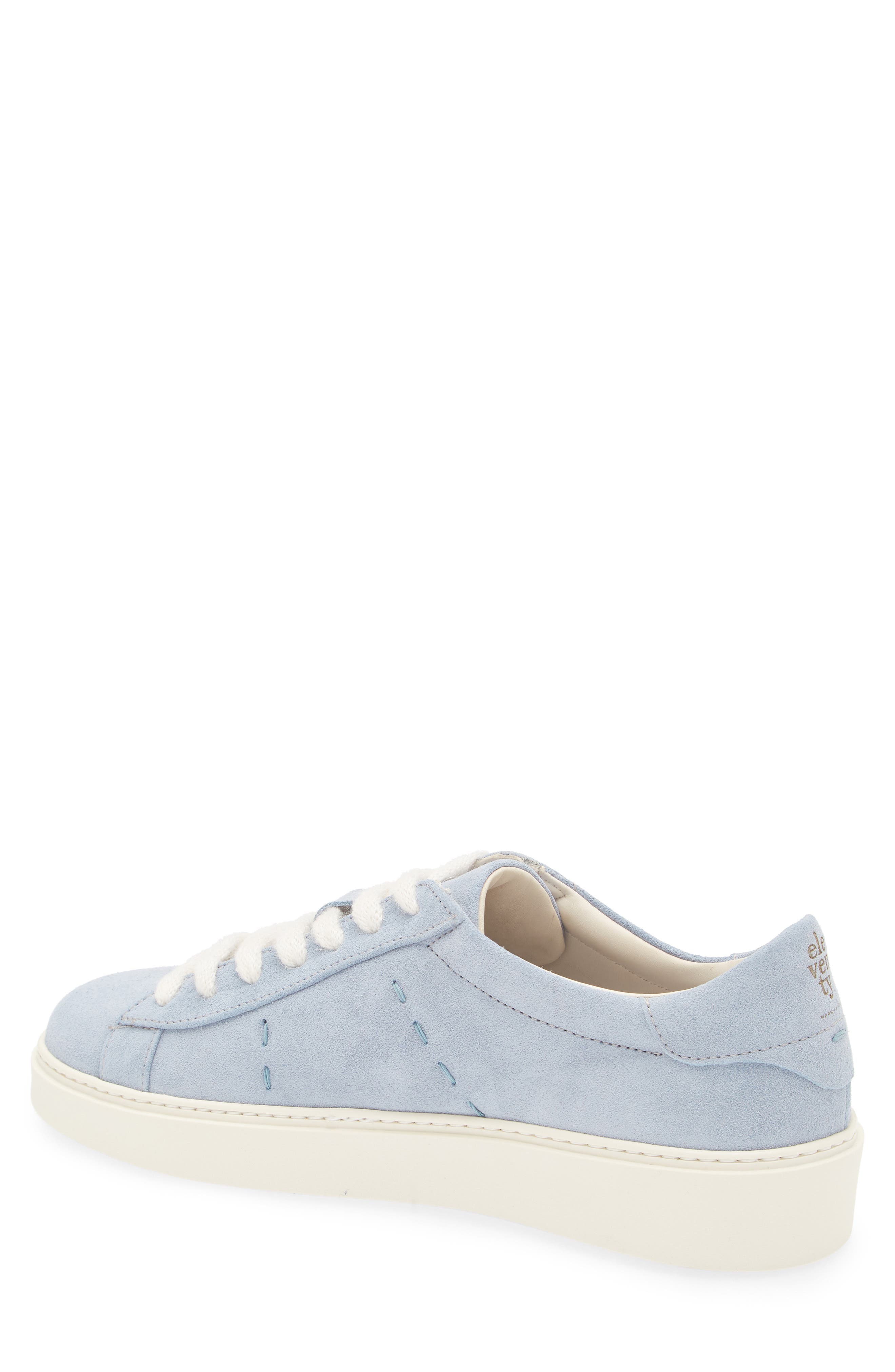 Eleventy Suede Low Top Sneaker, Alternate, color, 08 Zucchero
