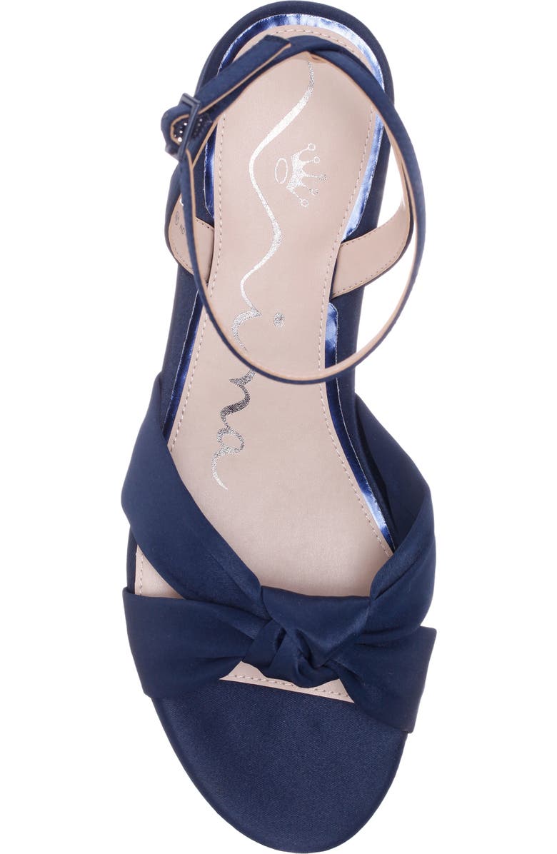 Nina Sulma Ankle Strap Sandal, Alternate, color, Navy