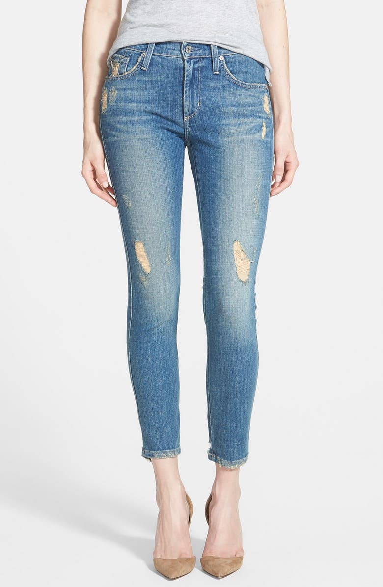 James Jeans 'Twiggy' Ankle Skinny Jeans, Main, color,