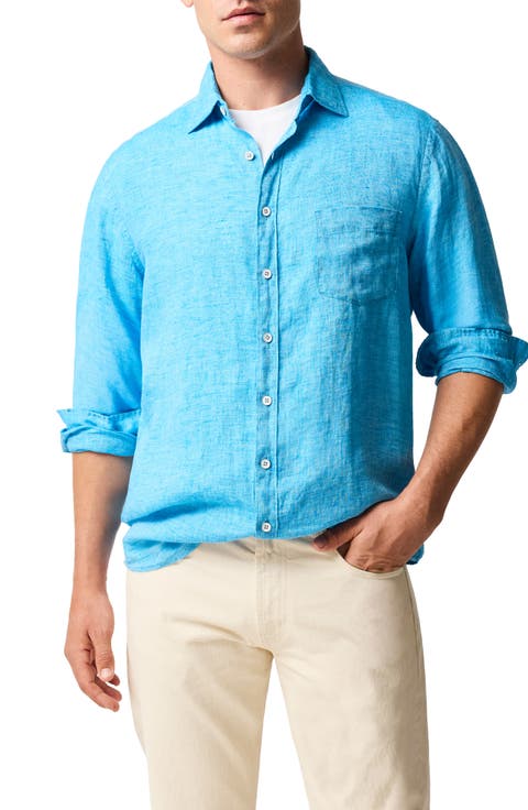 Coromandel Button-Up Linen Shirt