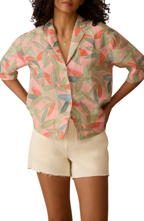 Kanoa Linen Camp Shirt