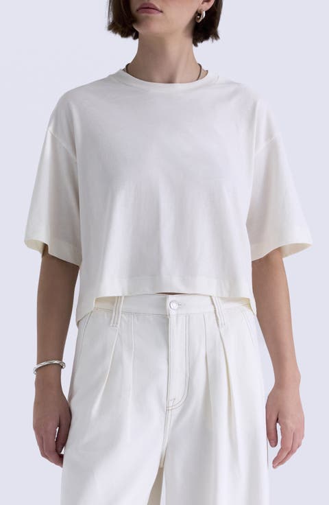 Mae Boxy Crop T-Shirt