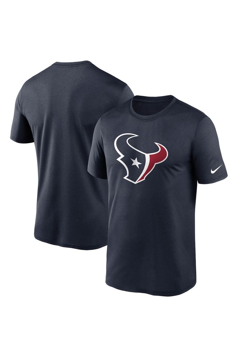 Men's Nike Navy Houston Texans Logo Essential Legend Performance T-Shirt, Main, color, Navy