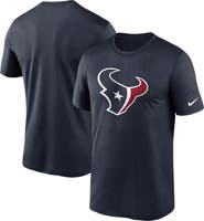 Nike Men's Nike Navy Houston Texans Logo Essential Legend Performance T-Shirt