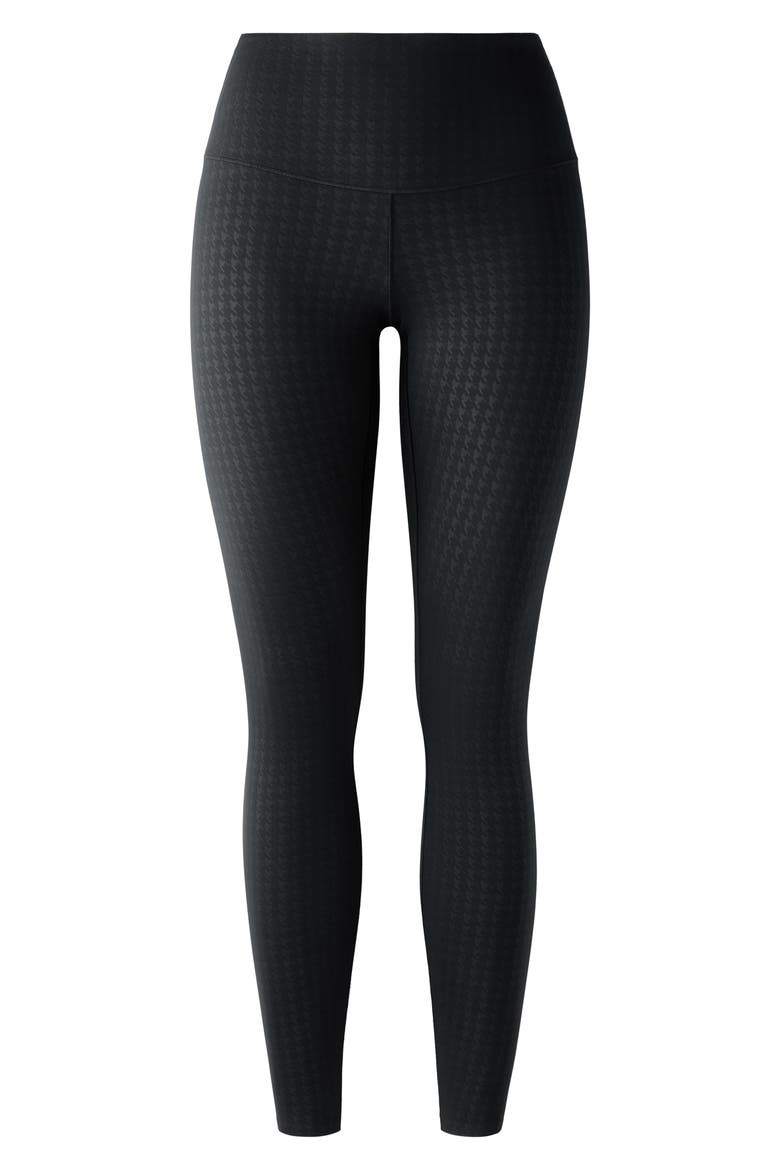 Revive 7/8 Leggings, Alternate, color, PURE BLACK HOUNDSTOOTH