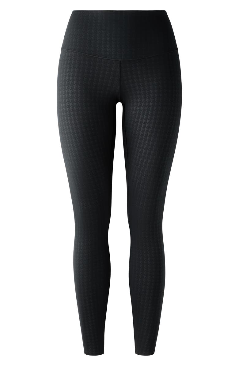 Rhone Revive 7/8 Leggings, Main, color, Pure Black Houndstooth