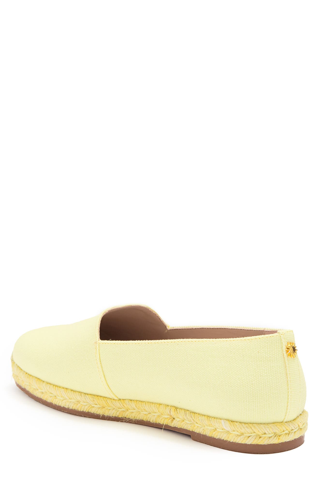 Stuart Weitzman Dree Espadrille Flat, Alternate, color, Pale Yellow