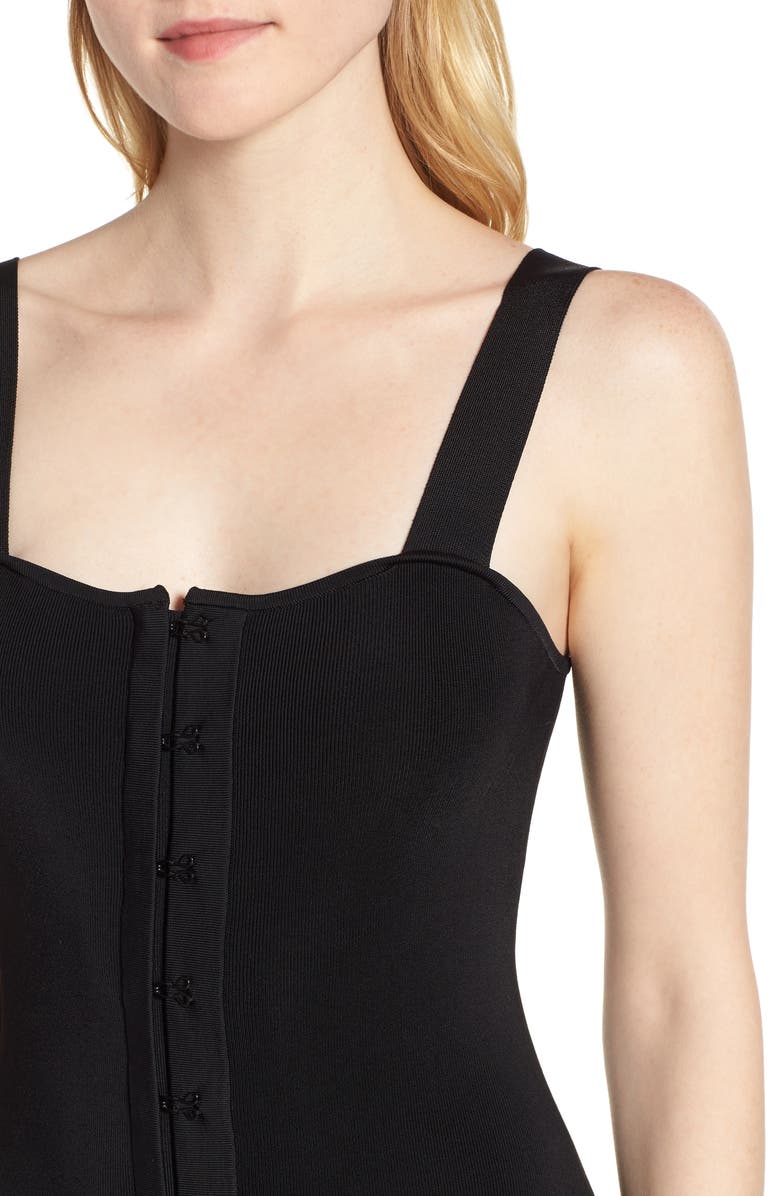 Trouvé Hook & Eye Sweater Dress, Alternate, color, 