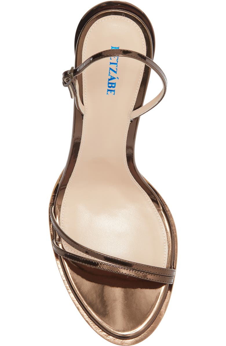 BETZÁBE Bianca Metallic Slingback Sandal, Alternate, color, Metallic Rust/ Copper