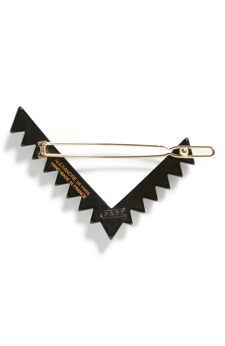Alexandre de Paris Rocks Side Barrette, Alternate, color,