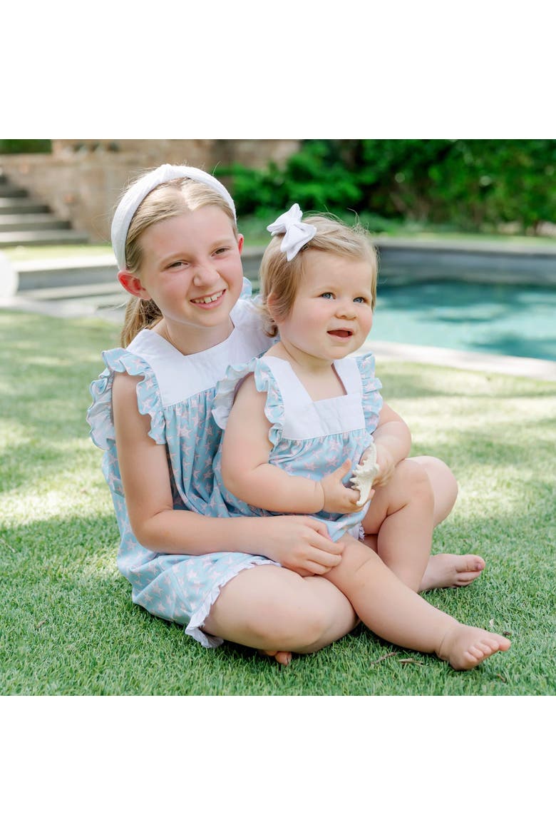 Caroline Girls' Dress, Alternate, color, Seaside Starfish