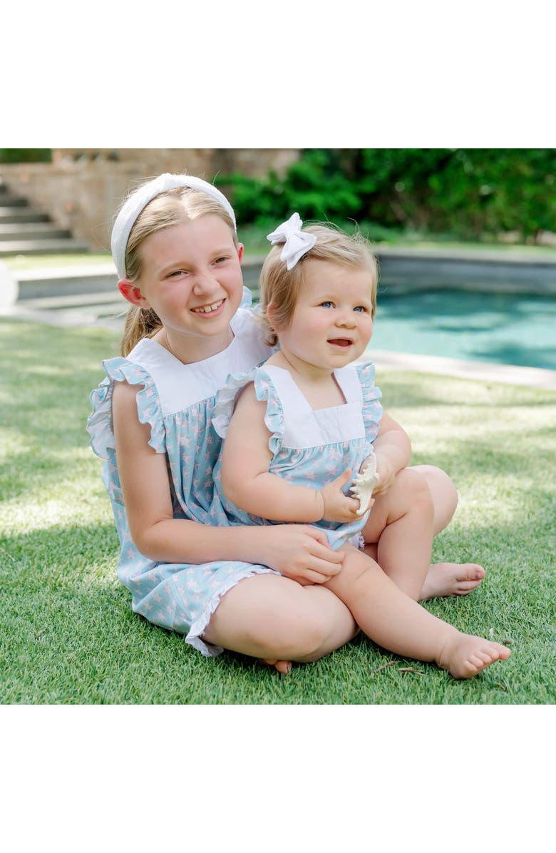 Lila and Hayes Caroline Girls
 Dress, Alternate, color, Seaside Starfish