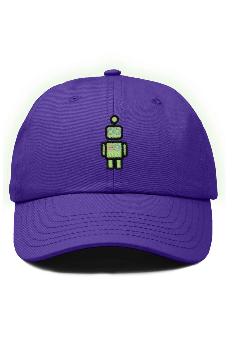 Robot Hat, Main, color, Purple