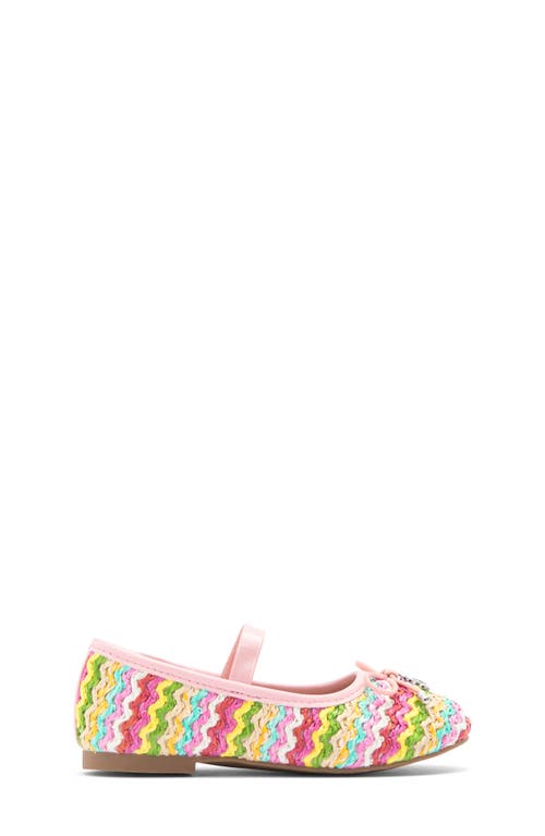 Shop Sam Edelman Kids' Felicia Flat In Pink Multi
