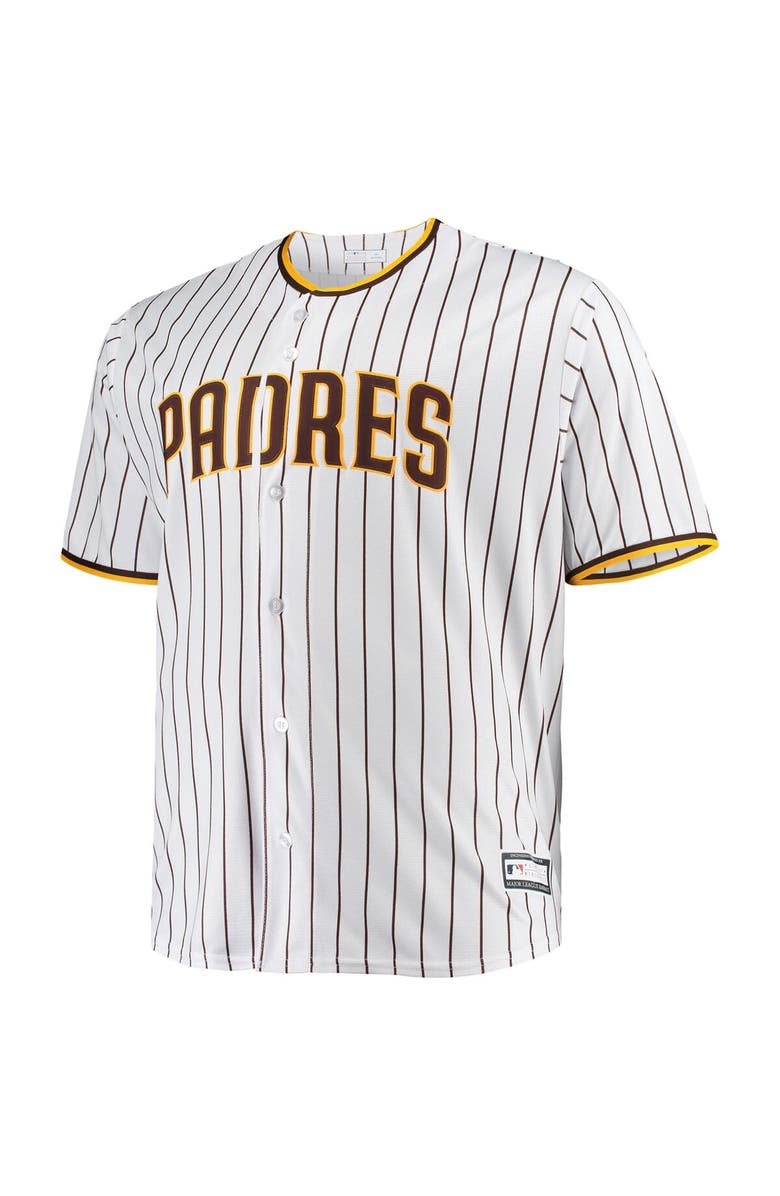 PROFILE Men's Fernando Tatis Jr. White San Diego Padres Big & Tall Replica Player Jersey, Alternate, color, White